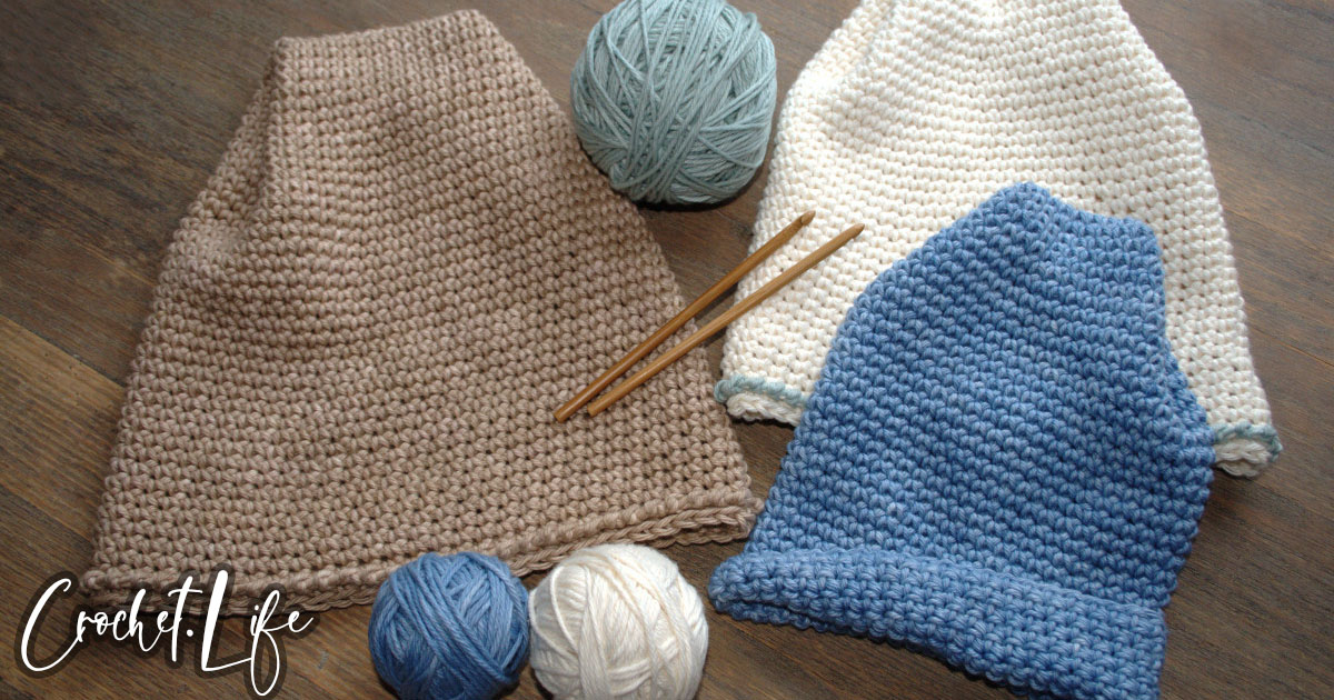 autumn field trip crochet hat pattern