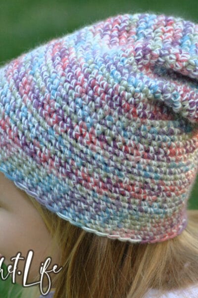 crochet pattern for a slouchy hat