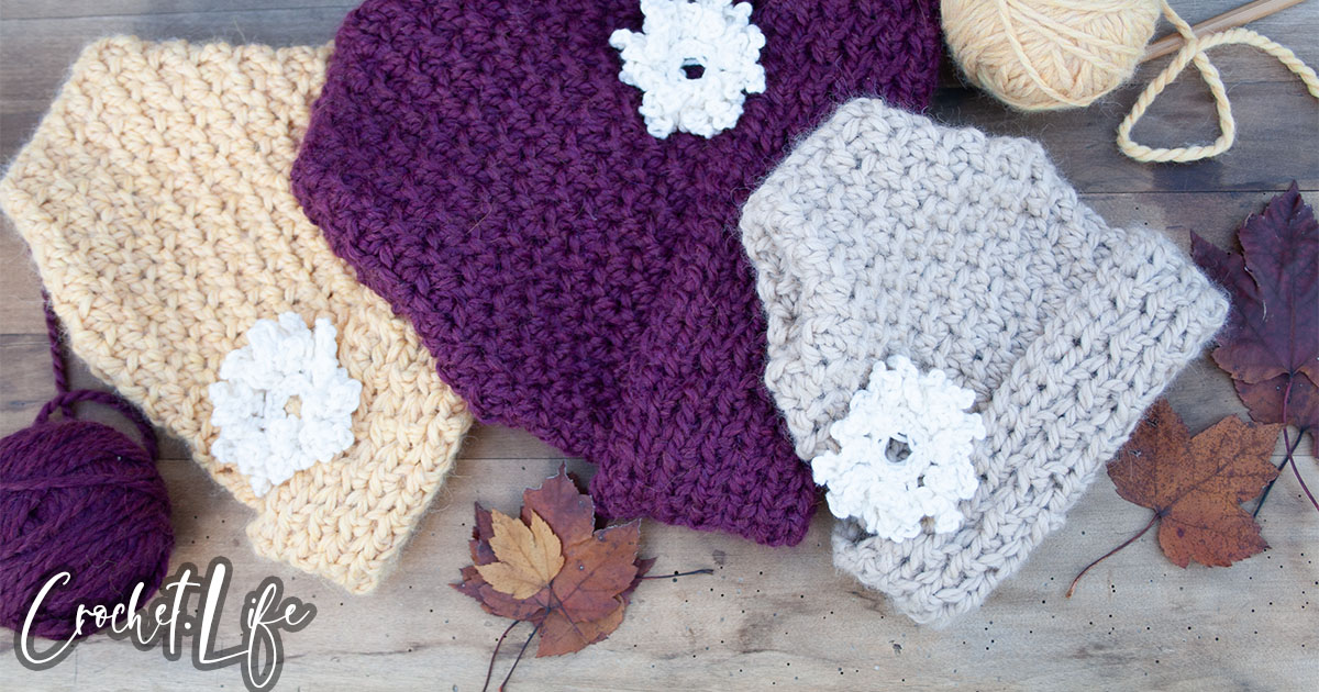 fall into winter crochet hat pattern