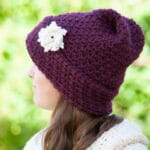 fall into winter crochet pattern for a hat