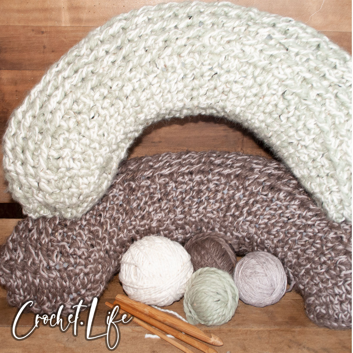 crochet pillow pattern for travel