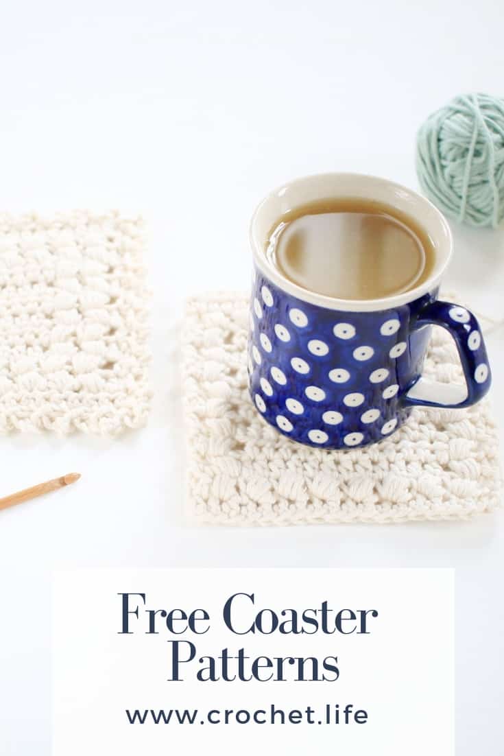 Free Coaster Pattern Easy Sunny Hollow Crochet Project