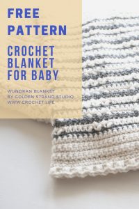 Crochet Blanket For Baby Free Pattern