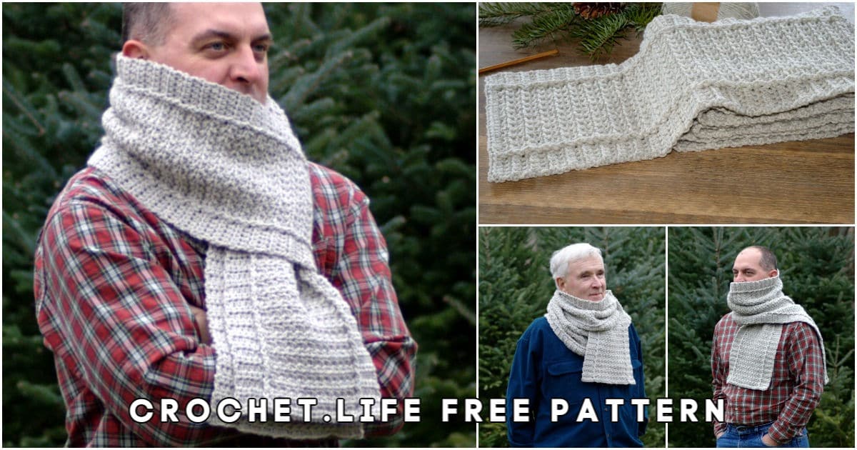 Cozy Free Winter Crochet Scarf Pattern