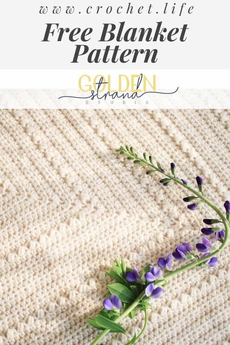 Easy Crochet Baby Blanket Pattern Flutterby