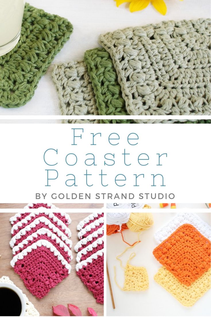 Easy Coaster Pattern Crochet Flutterby