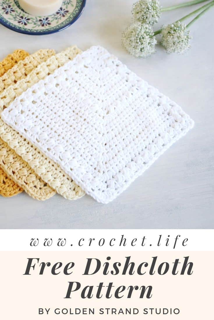 Flutterby Easy Dishcloths Free Crochet Pattern