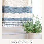 DIY nursery baby blanket crochet pattern