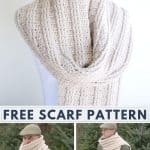 Crochet Scarf for Men Pattern Free
