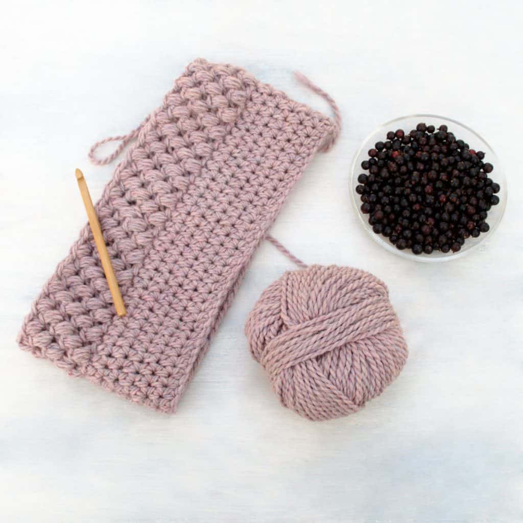 Free Crochet Cowl Pattern with Altered Bean Stitch