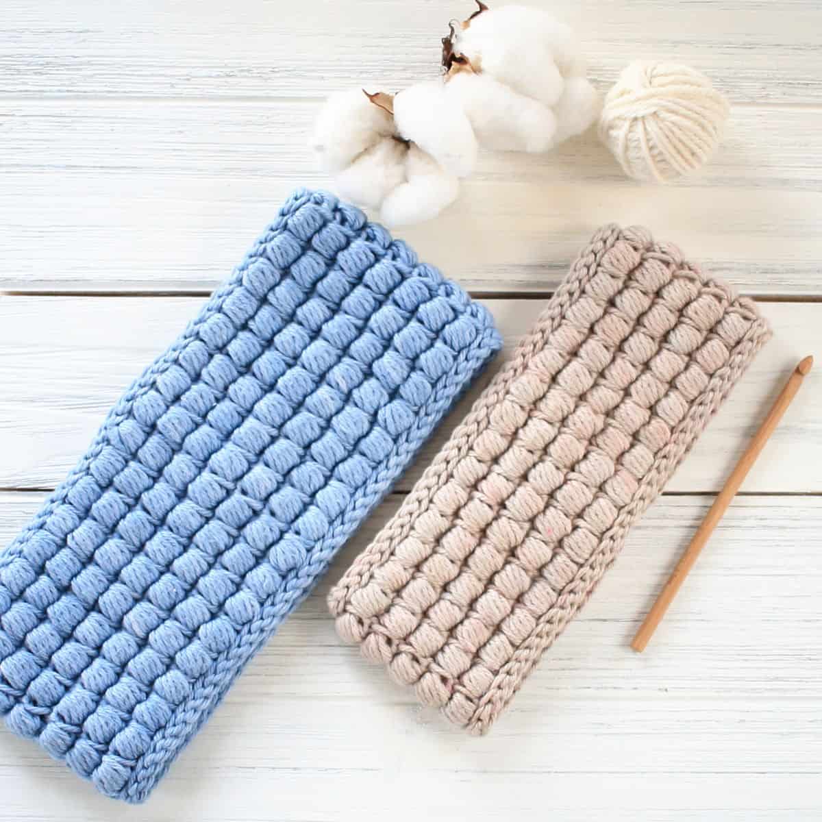 Crochet Headband Pattern. Multiple sizes to keep the family's ears warm.