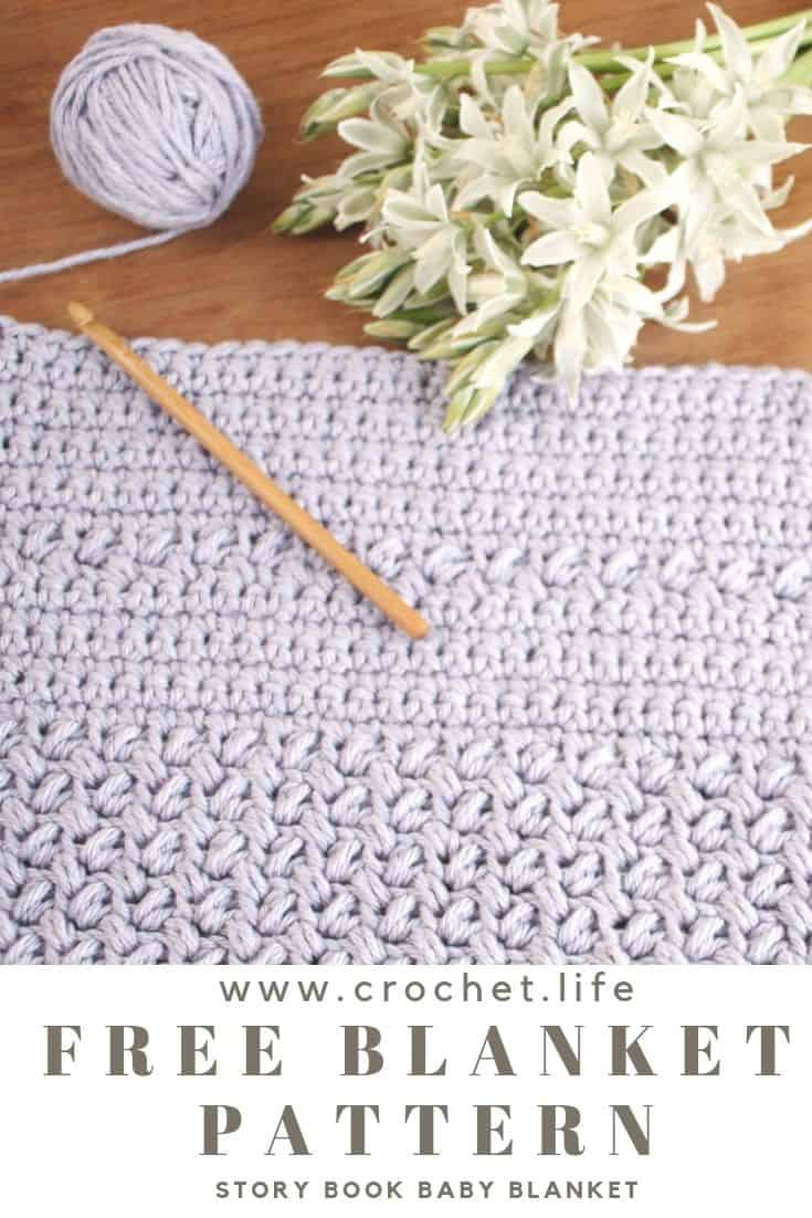Easy to crochet baby blanket