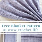 Free crochet baby blanket pattern to spruce up the nursery.