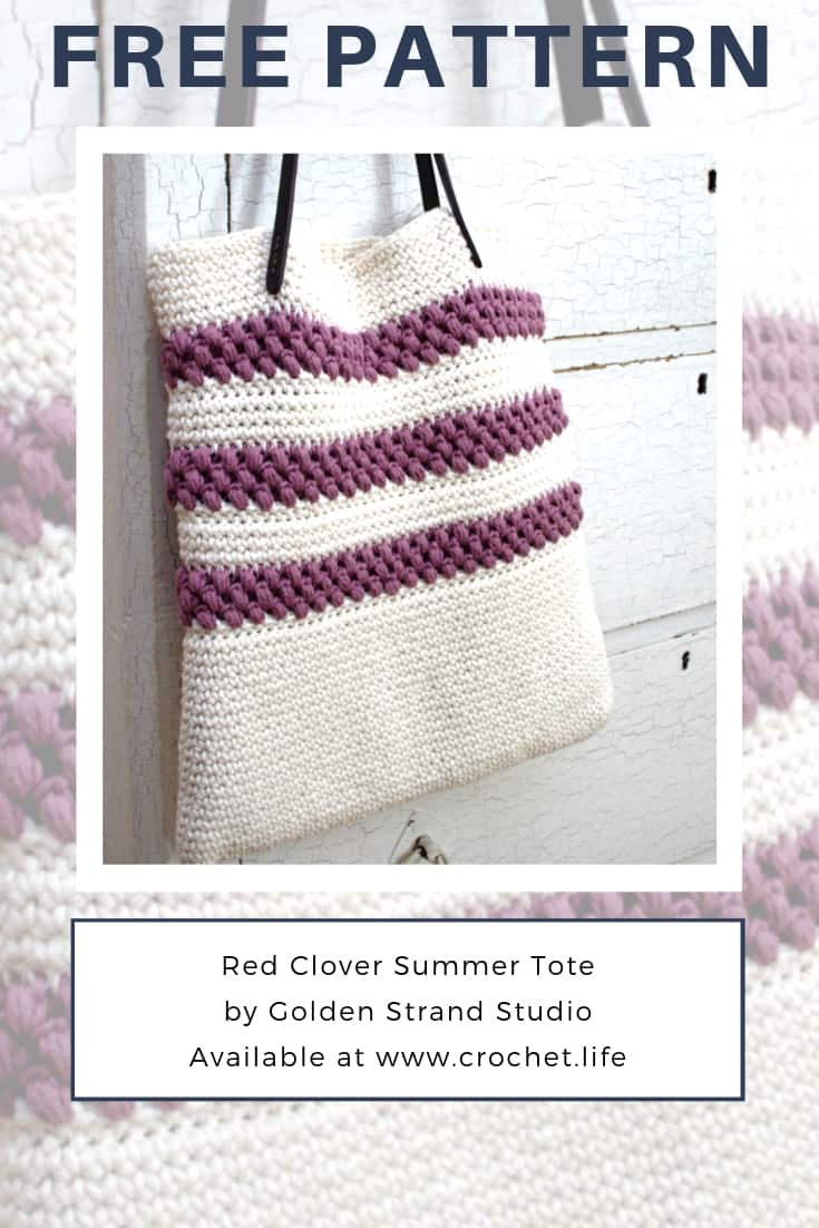 Never Too Late to Crochet A Summer Tote Bag