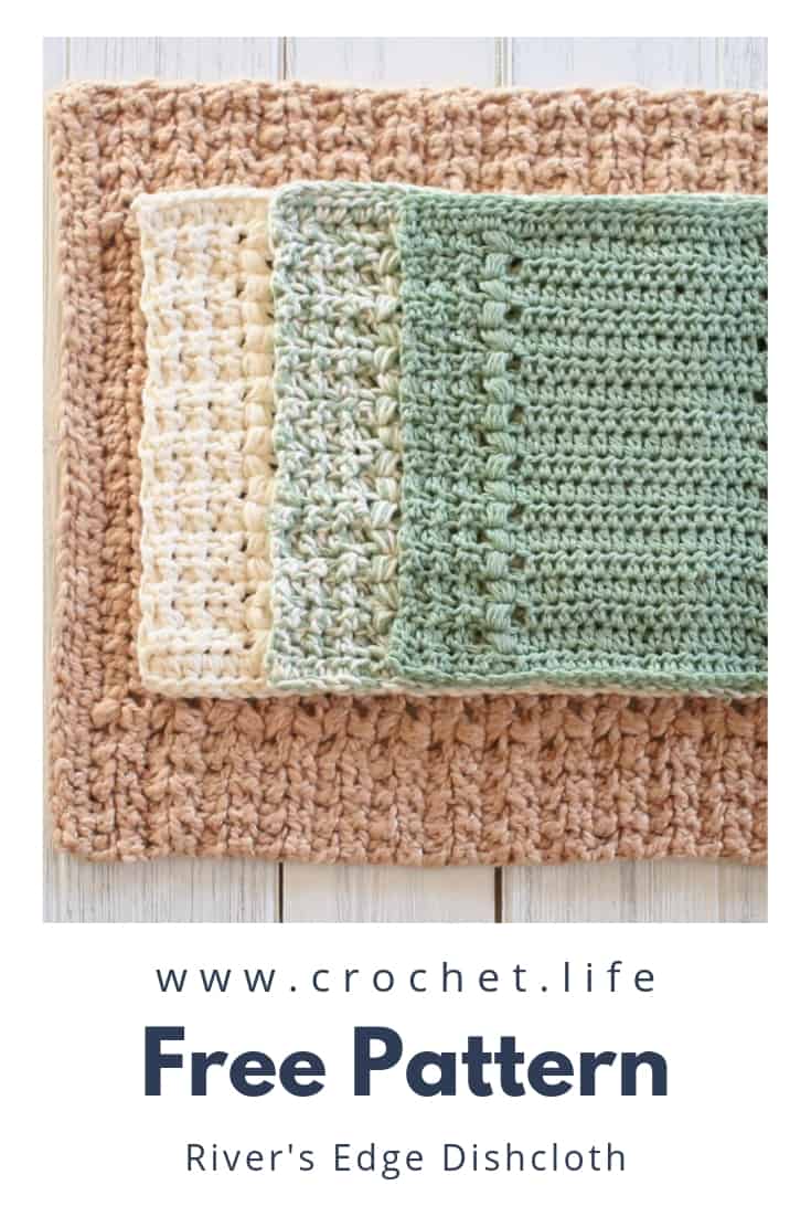 Crocheted Dishcloth Set