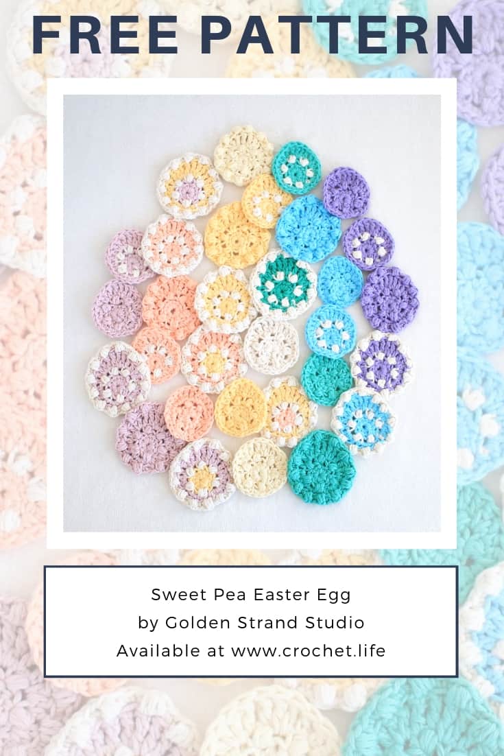 Fun Easter Egg Decorating Idea With the Sweet Pea Crochet Pattern