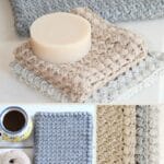 Crochet Dishcloth Collage