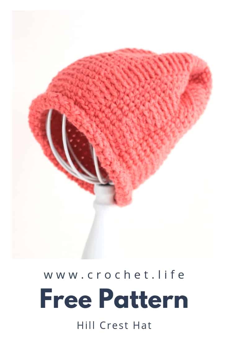 Easy Crochet Hat With A Fun Unique Look