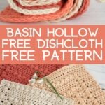 Basin Hollow dishcloth collage