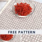 Free Interlaced Row Crochet Placemat Pattern