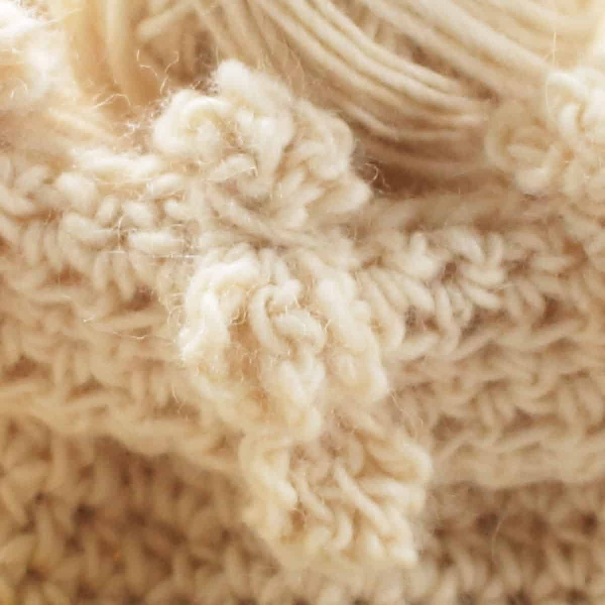 Cluster Stitch Closeup