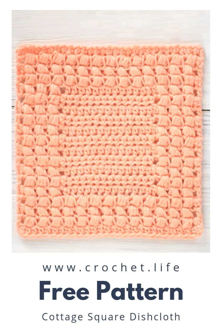 DIY Crochet Dishcloth Pattern