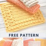Easy Crochet Dishcloth Pattern Two Styles