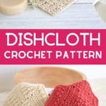 Dishcloth pattern collage