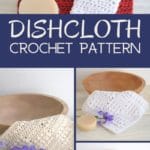 Dishcloth pattern collage