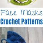 Crochet Face mask patterns collage