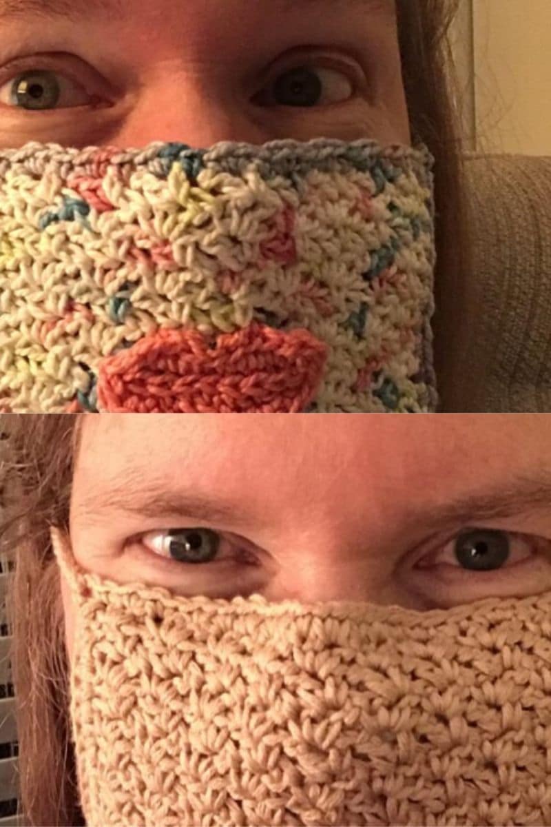 20 Easy To Make Crochet Face Mask Patterns Crochet Life