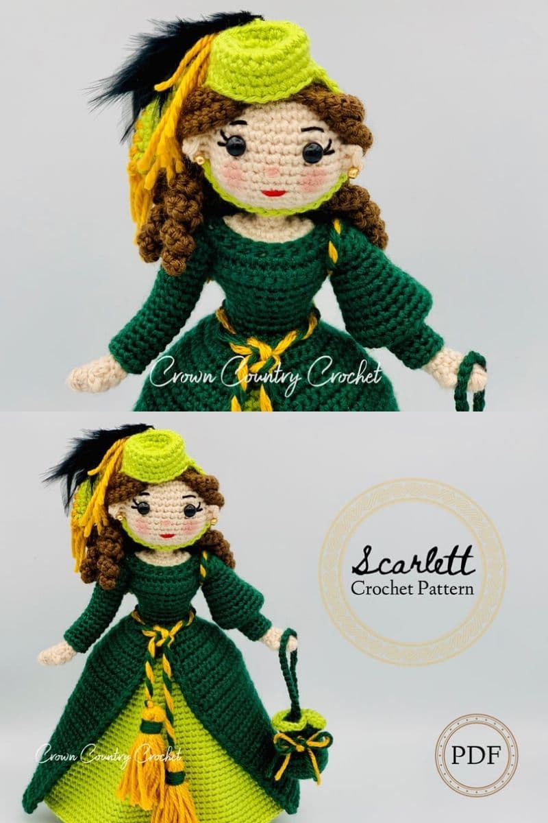 Crochet Scarlett Ohara