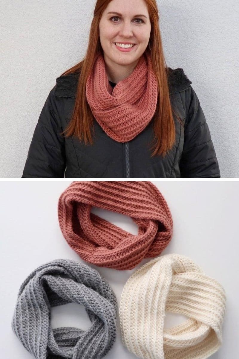 Multi colored scarf