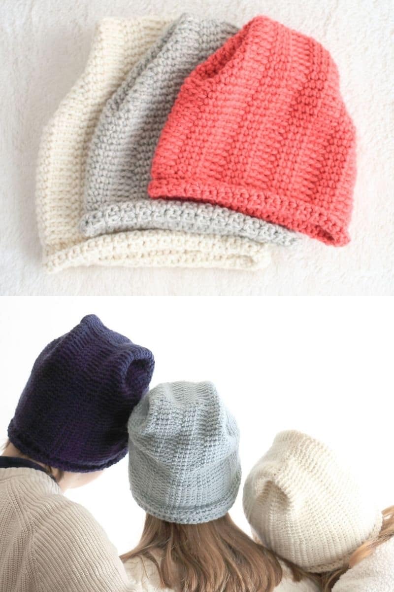 Easy crochet hats