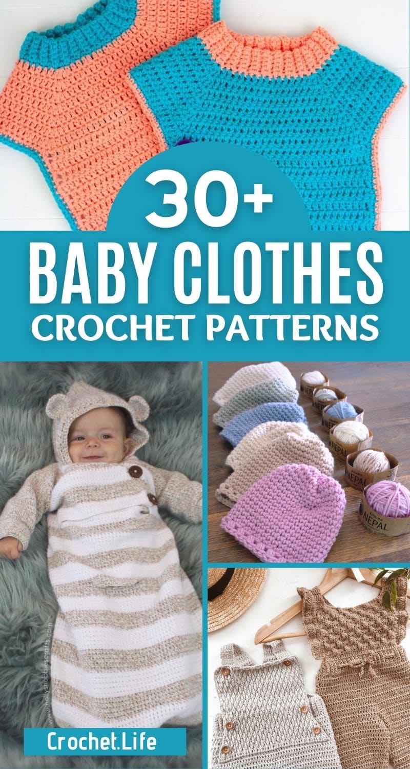 30+ Precious Crochet Baby Clothes Patterns - Crochet Life