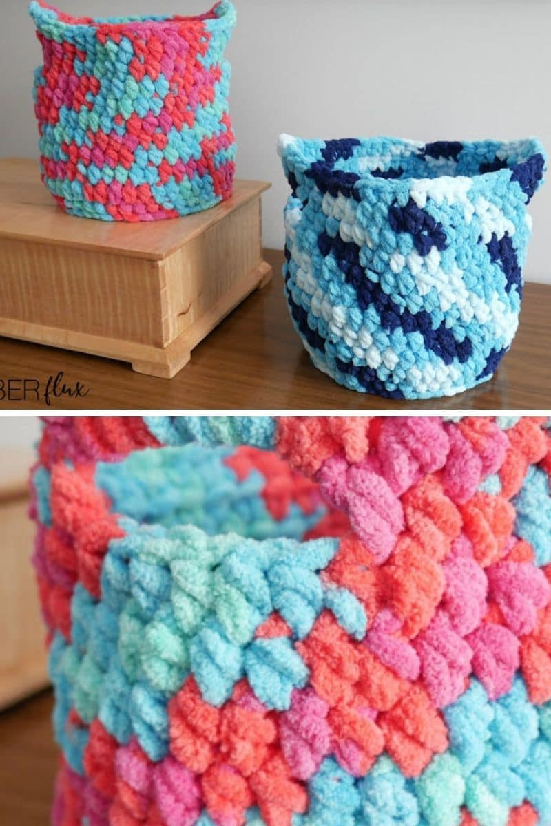 Crochet basket