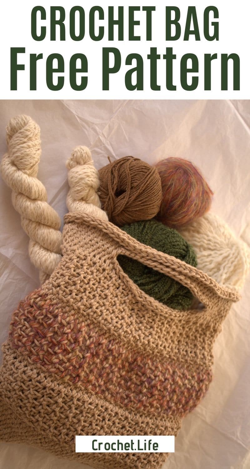 Beautiful Color Block Crochet Bag Pattern - Crochet Life