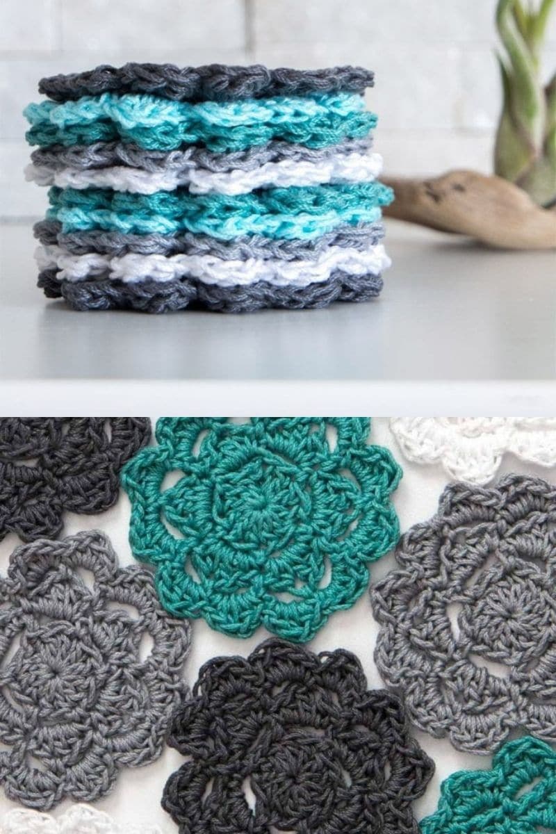Crochet coaster