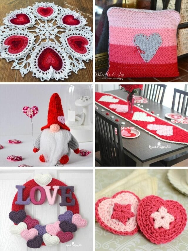 25 Valentine’s Crochet Patterns