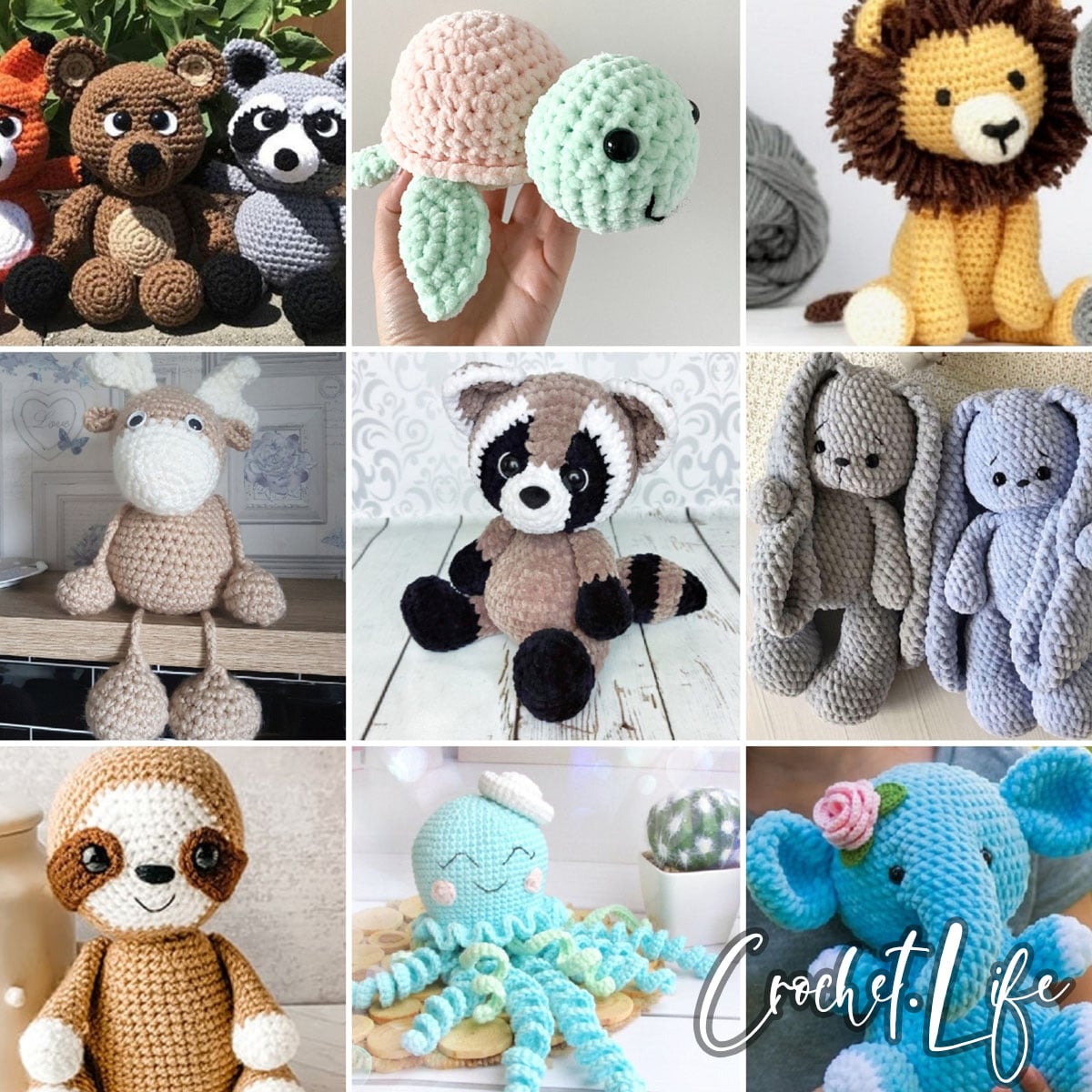 11 Adorable Animal Crochet Patterns - Crochet Life