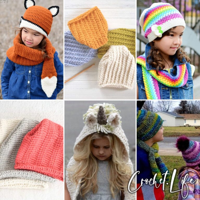 10 Fun Children’s Hat And Scarf Crochet Patterns - Crochet Life