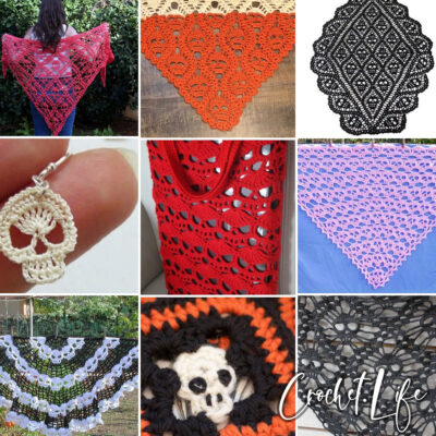 photo collage of lost souls crochet patterns