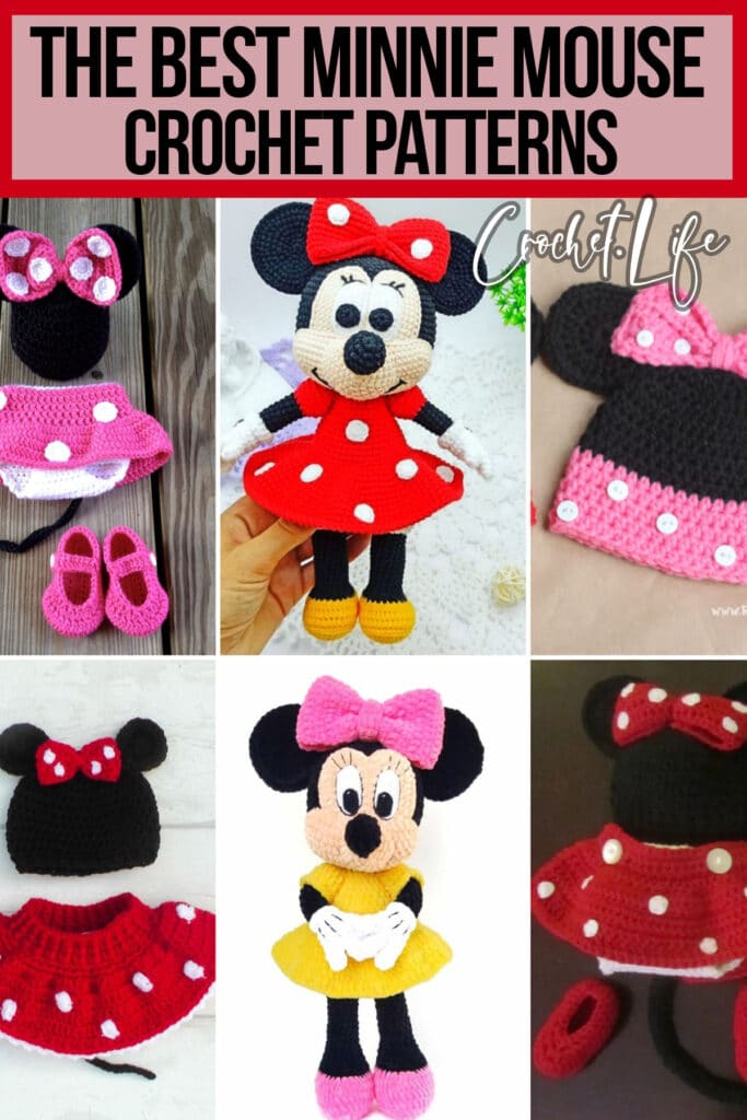14 Pretty Minnie Mouse Crochet Patterns - Crochet Life