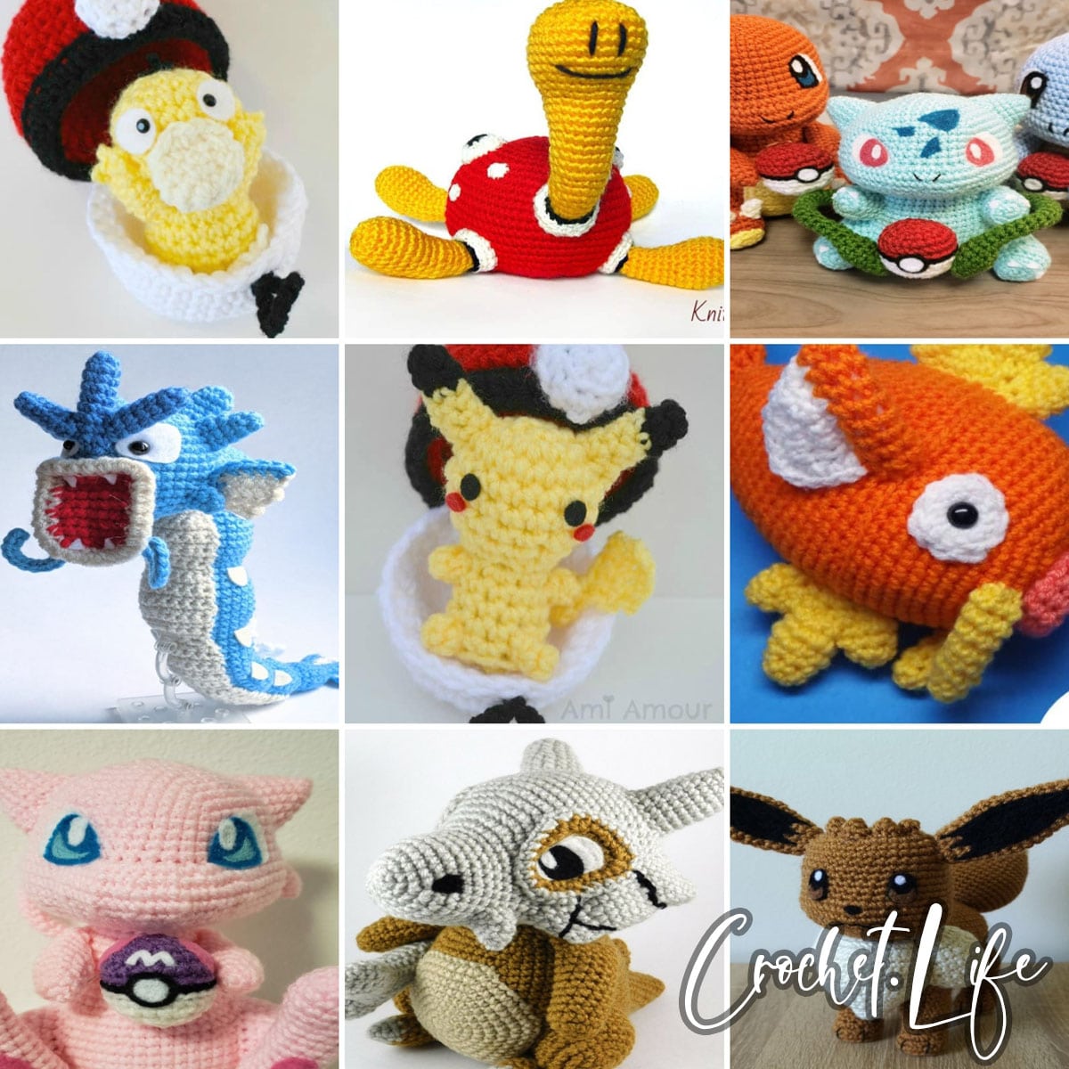 9 Epic Pokemon Crochet Patterns   Crochet Life
