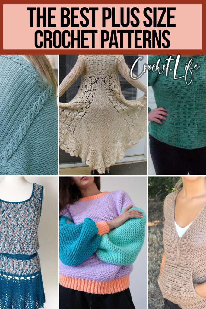16 Beautiful Plus Size Crochet Patterns - Crochet Life
