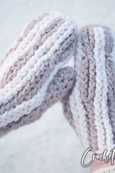 free pattern for crocheted mittens