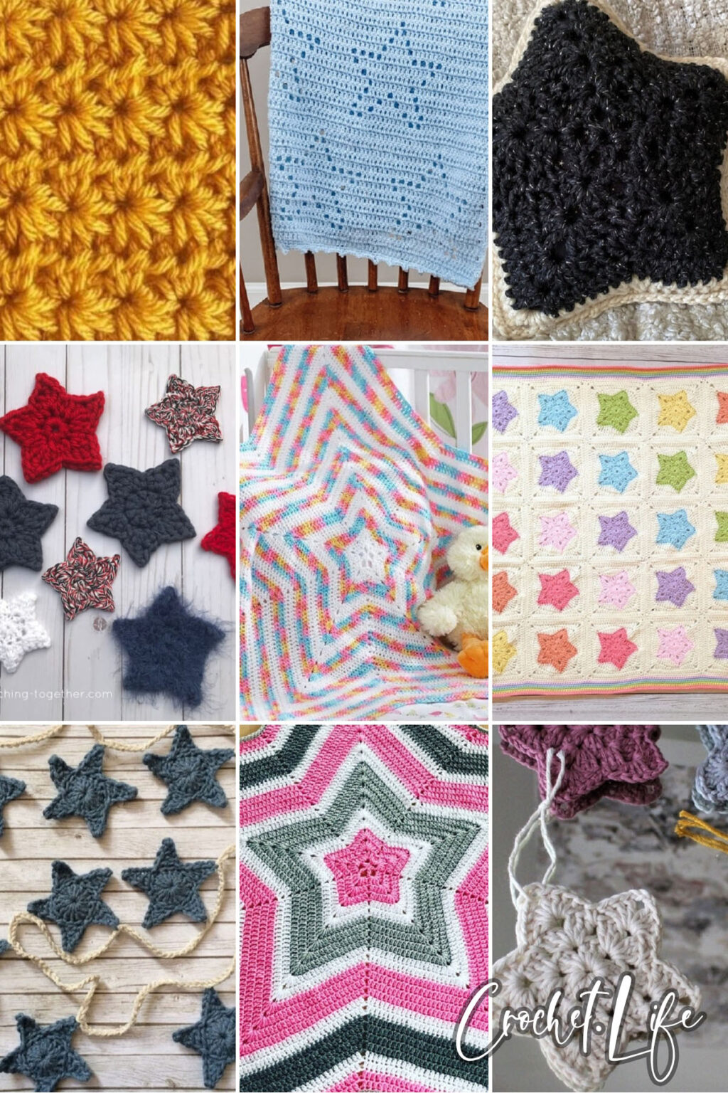 20 Shooting Star Crochet Patterns - Crochet Life