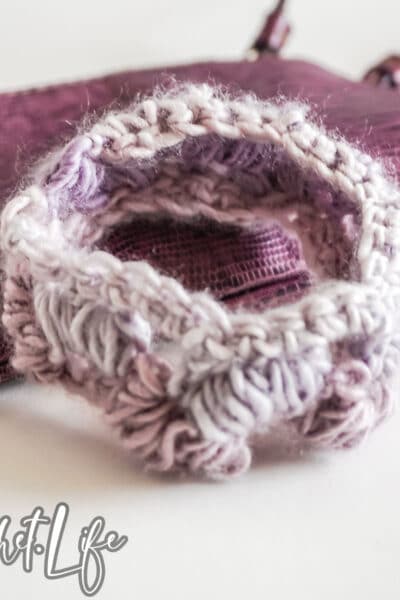 puff stitch bracelet crochet pattern free