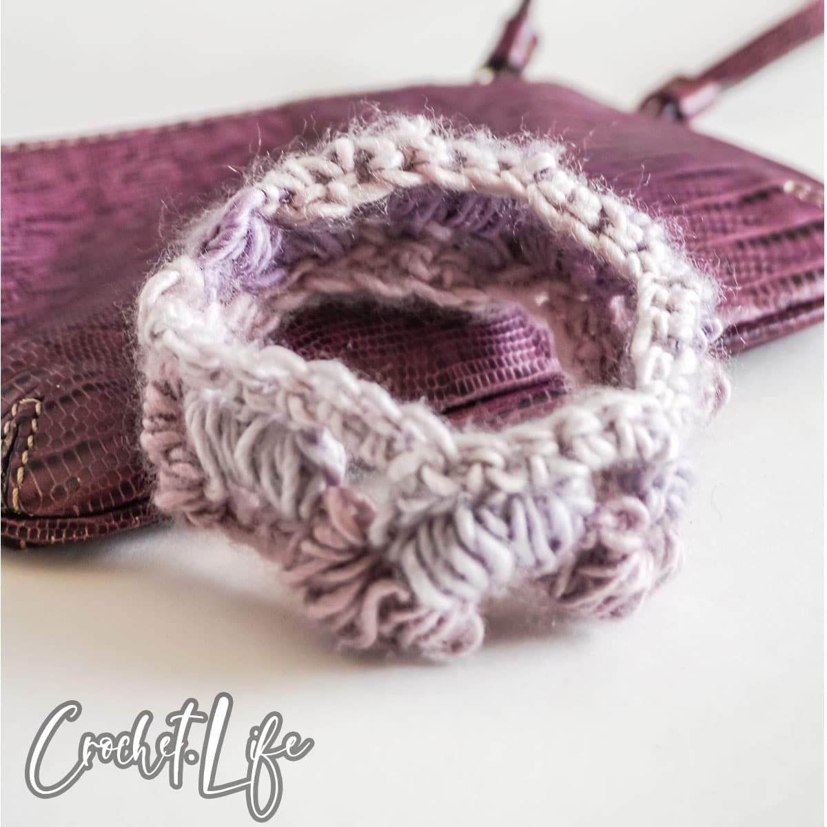 puff stitch bracelet crochet pattern free
