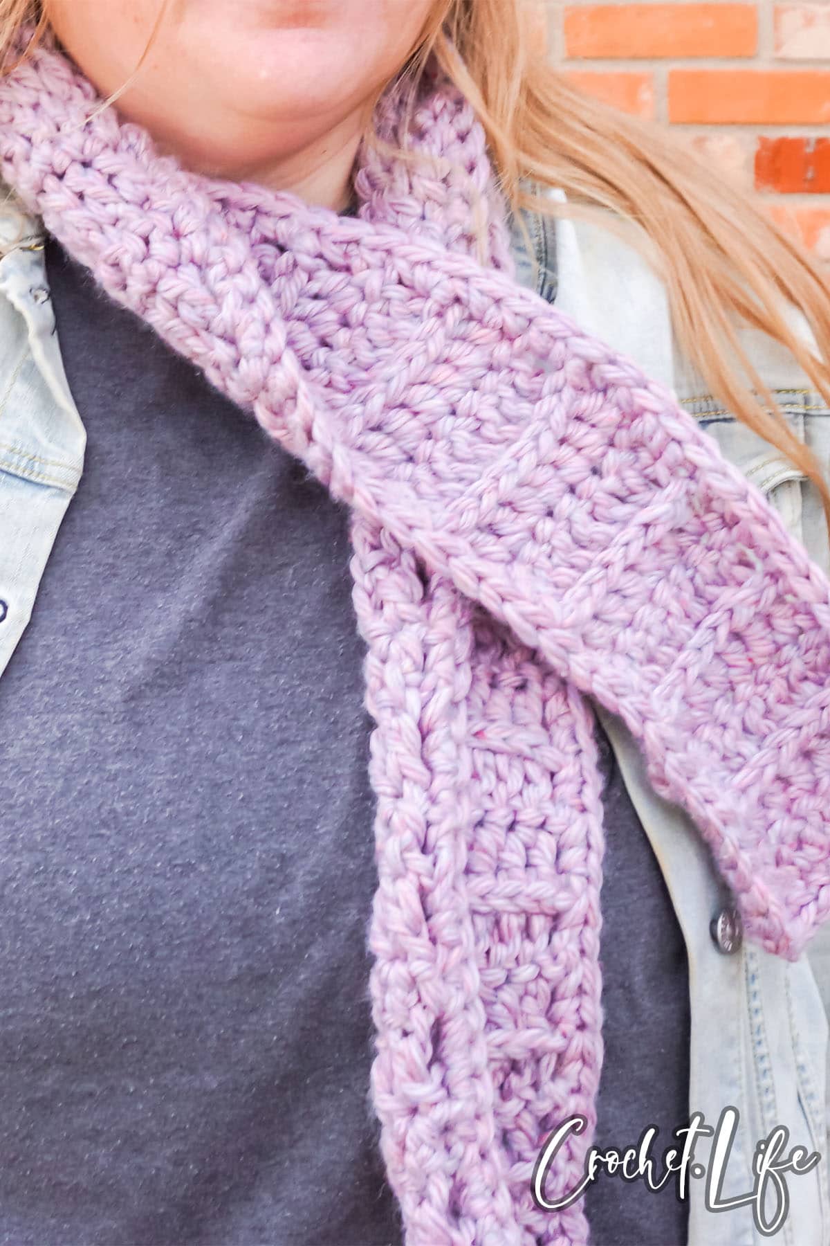 free pattern crochet scarf